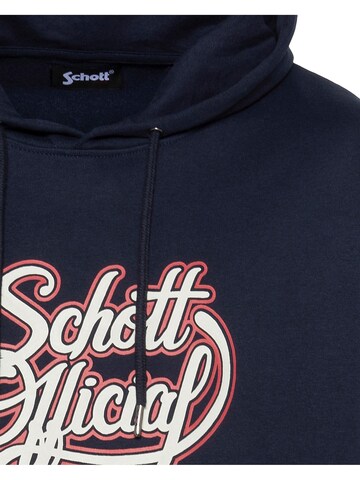 Schott NYC Sweatshirt in Blue