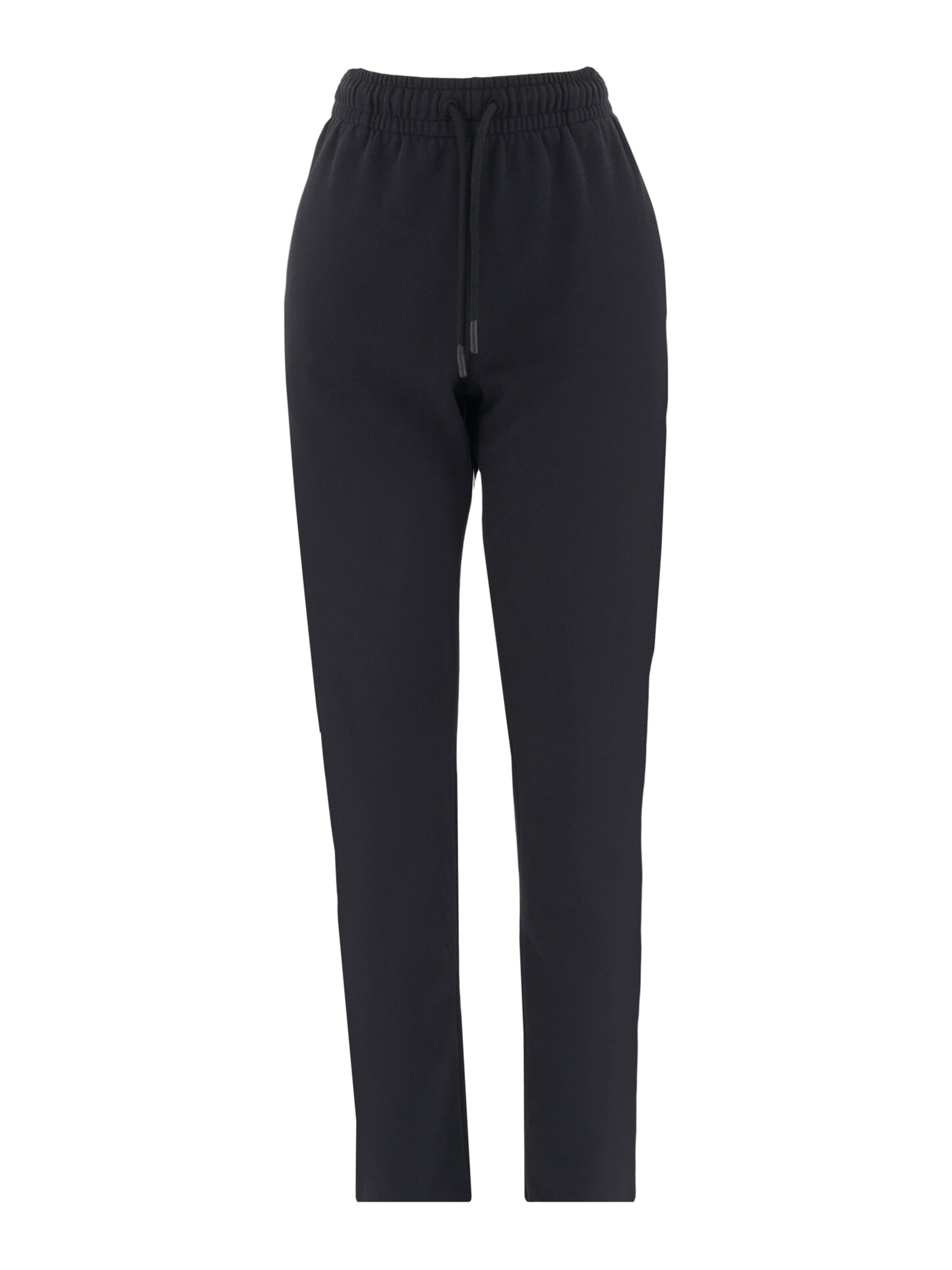 Organication Regular Pants in Black: front