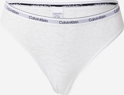 Calvin Klein Underwear Стринг в сиво / черно / мръсно бяло, Преглед на продукта