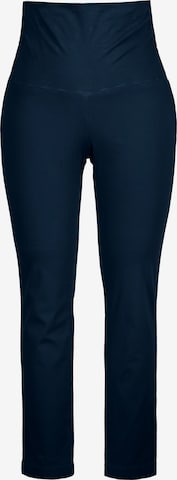 Ulla Popken Slim fit Pants 'Sienna' in Blue: front