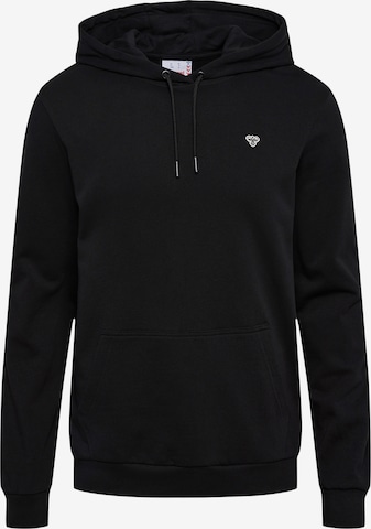 Hummel Sweatshirt 'Fred' in Schwarz: predná strana