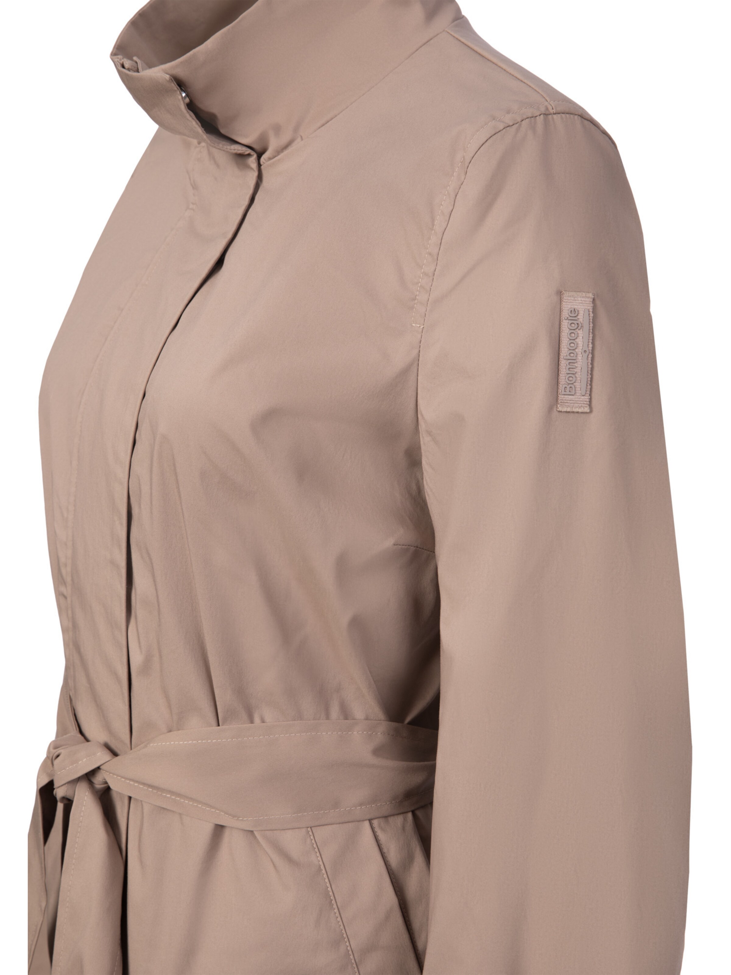 BOMBOOGIE Between-season jacket 'Giaccone' in Brown