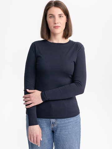 Tricou 'Dhivya' de la MELA pe albastru: față