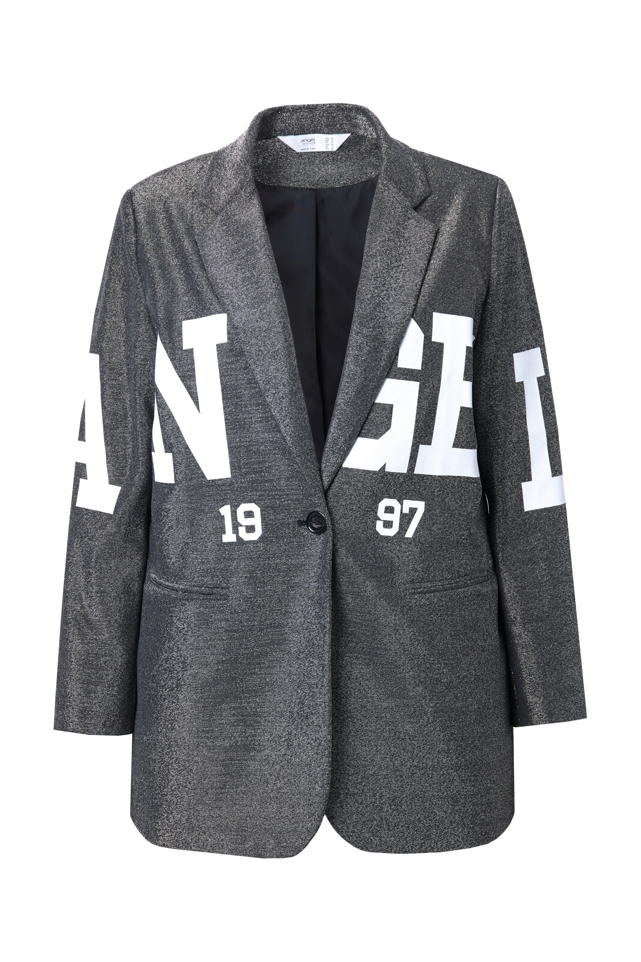 Angel of Style Blazers in Zwart: voorkant