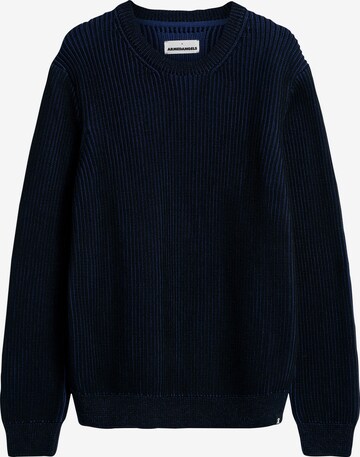 ARMEDANGELS Sweater 'ANDRAAS' in Blue: front