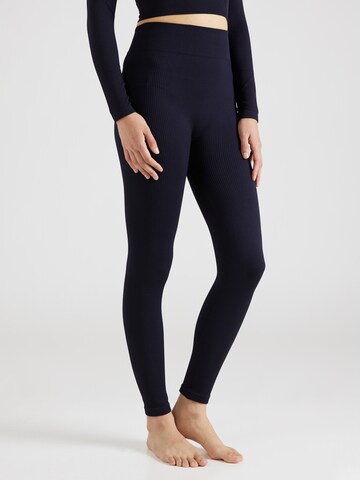 SLOGGI Skinny Sports trousers 'EVER Infused' in Black: front