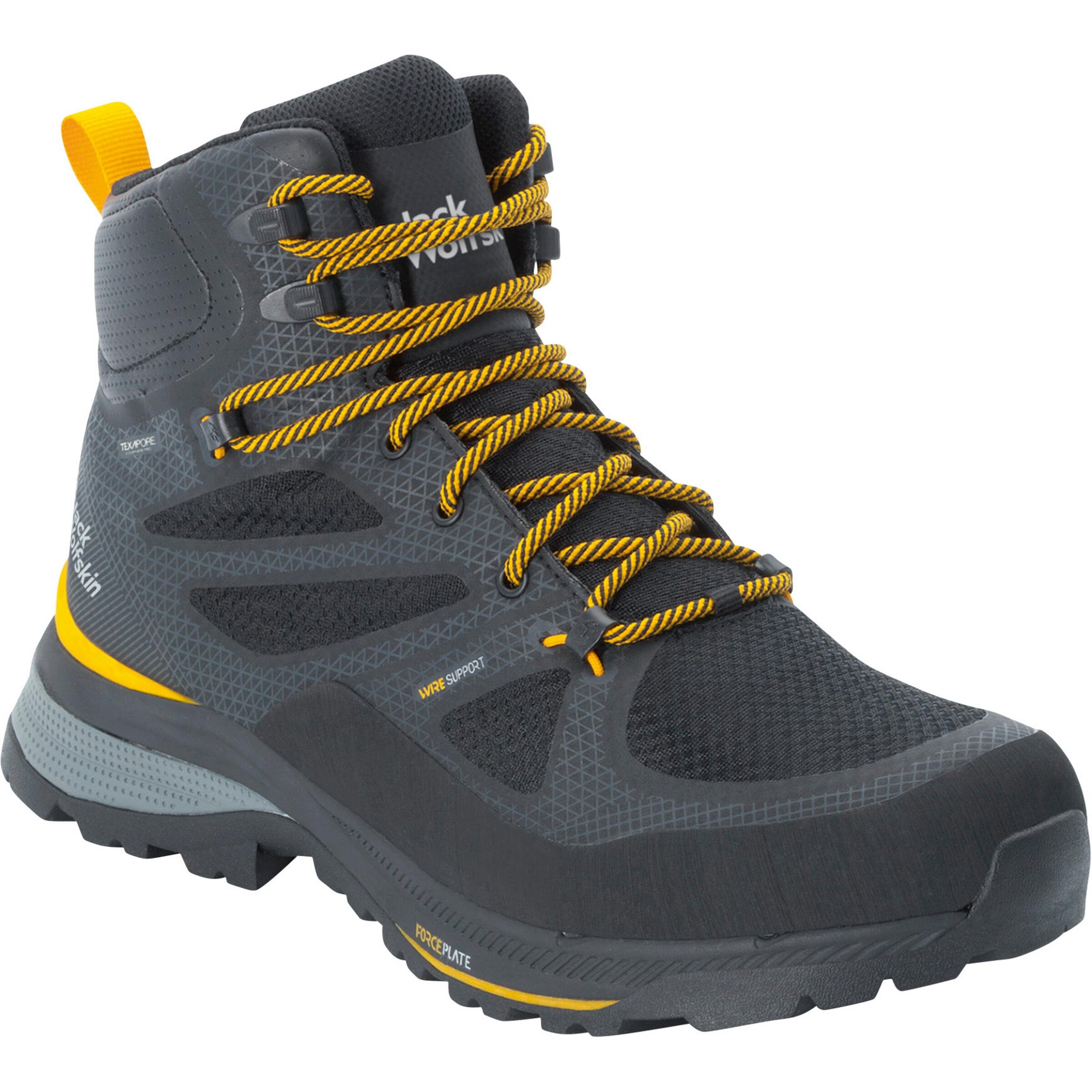JACK WOLFSKIN Boots 'Force Striker' in Grey