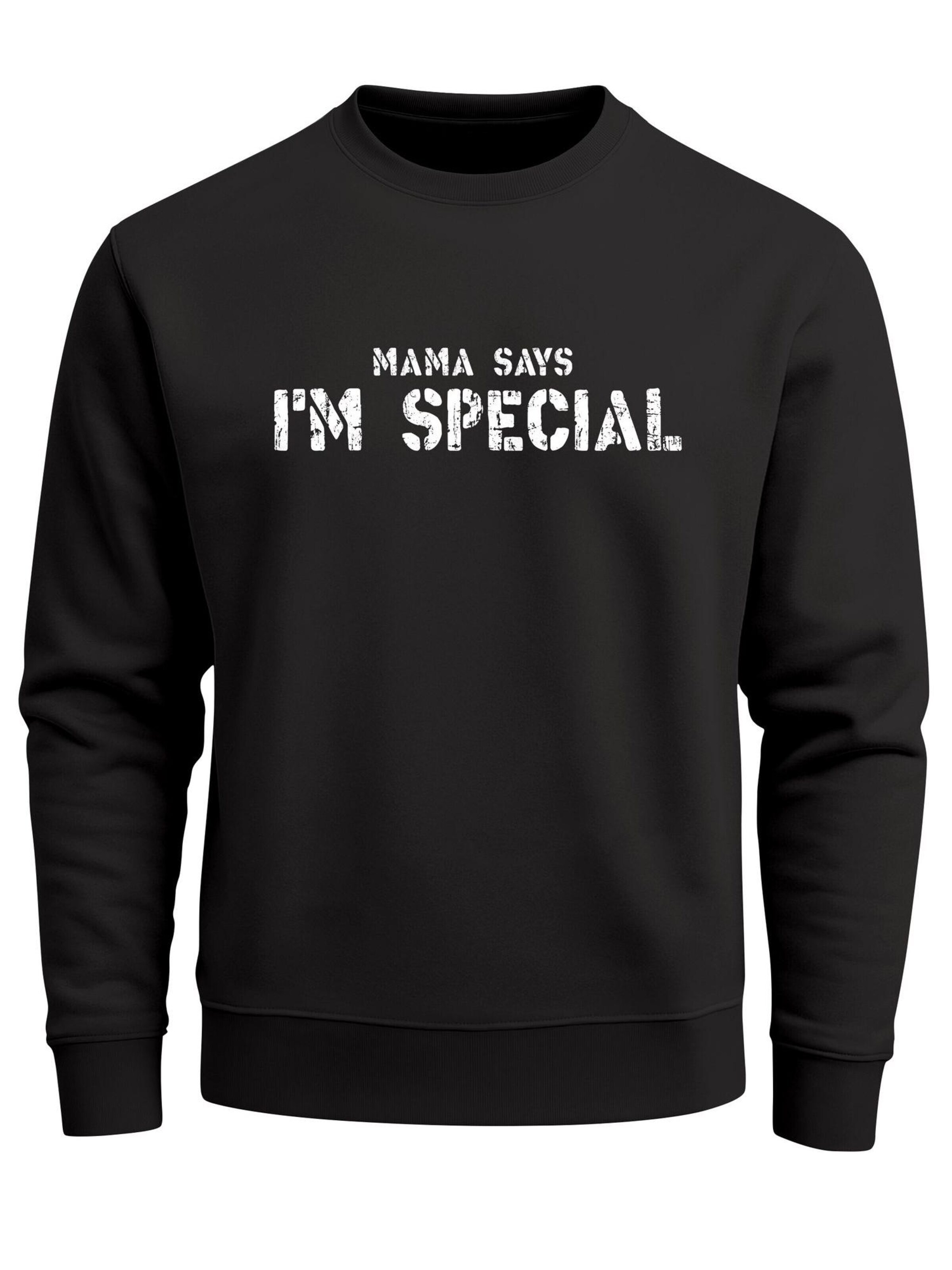 Neverless Sweatshirt 'Special'‌‌‌‌‌‌‌‌‌‌ in Schwarz: Vorderseite