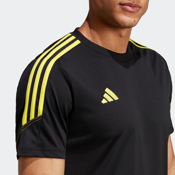 T-Shirt fonctionnel 'Tiro 23 Club' ADIDAS PERFORMANCE en noir