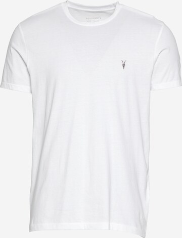 T-Shirt AllSaints en blanc : devant