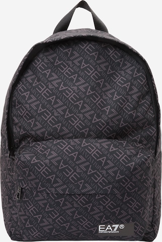 juoda EA7 Emporio Armani Kuprinė: priekis