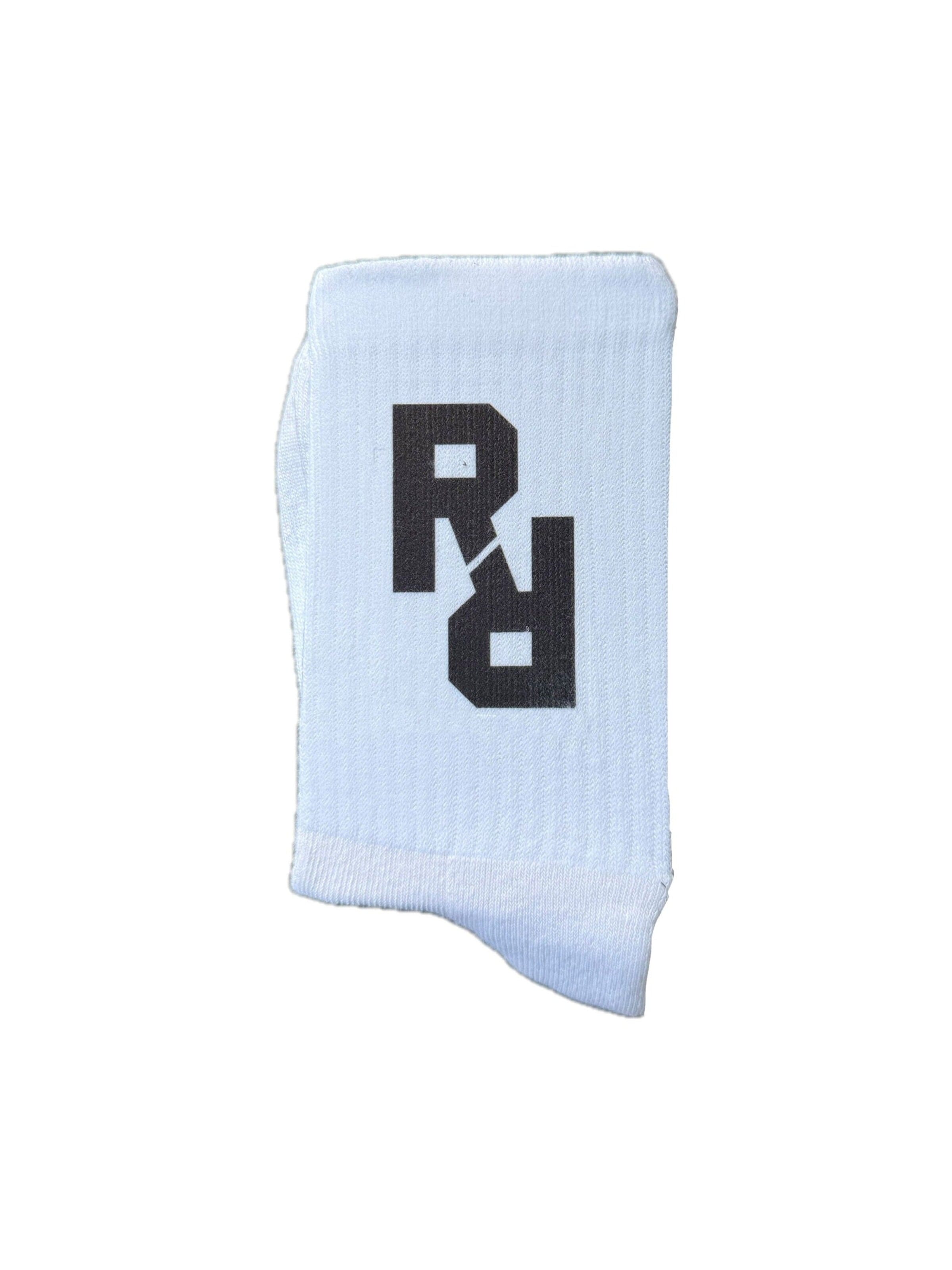 Rheinrebell Athletic Socks in 32-36 in White, Item view