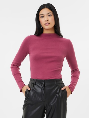 VERO MODA Shirt 'VIO' in Roze: voorkant