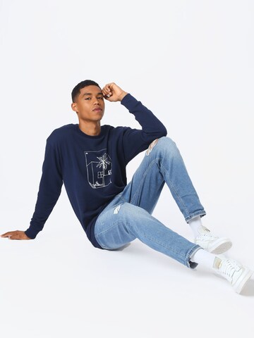 ADIDAS ORIGINALS Sweatshirt i blå