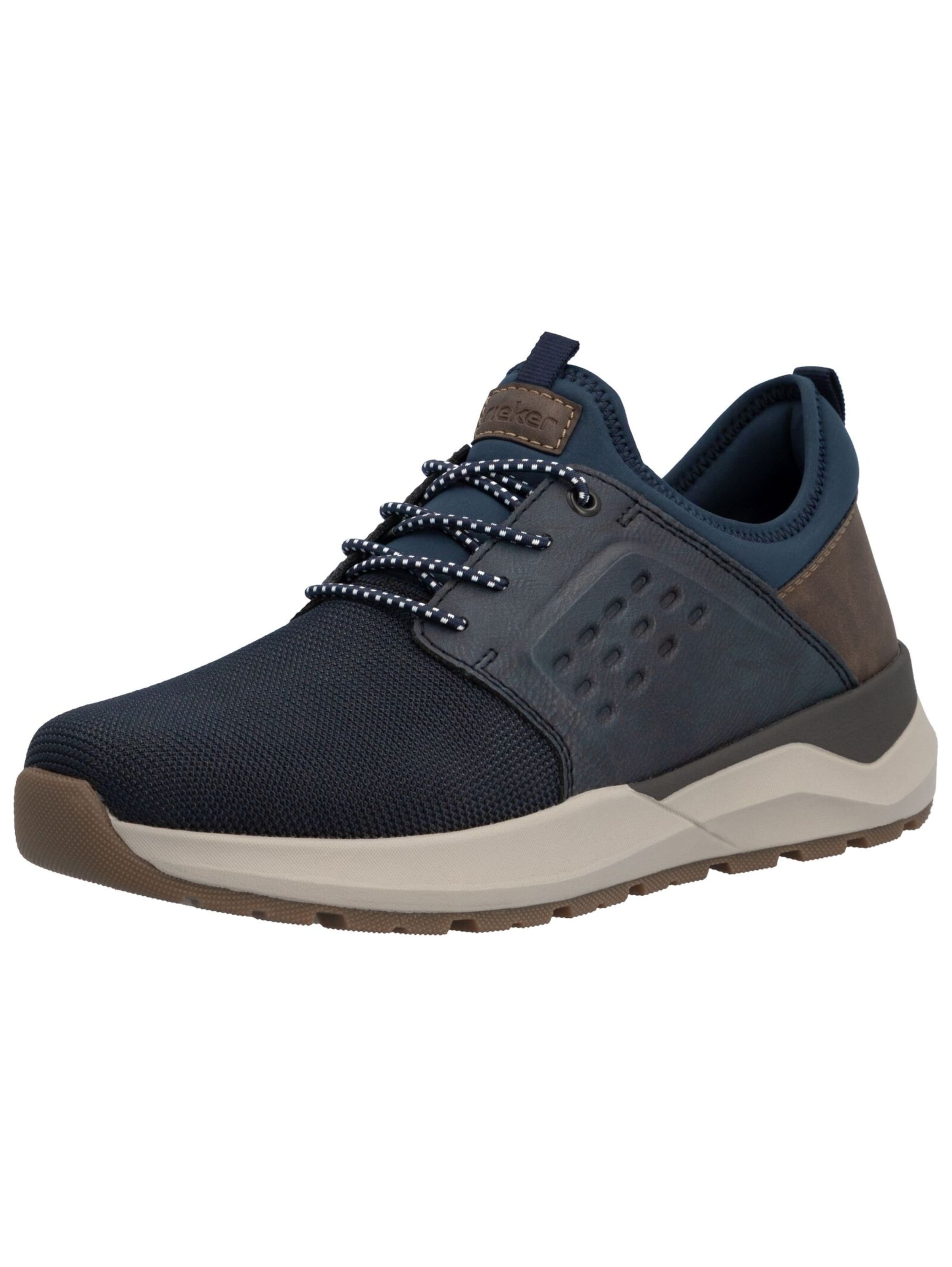 Sneaker bassa di Rieker in blu: frontale