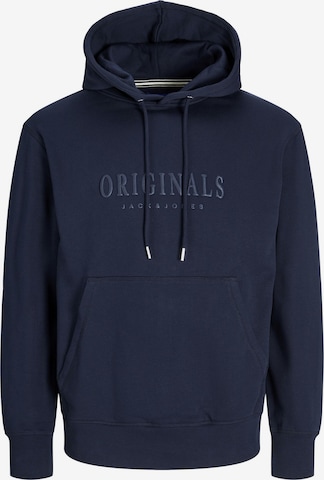 Sweat-shirt 'JORFrederiksberg' JACK & JONES en bleu : devant