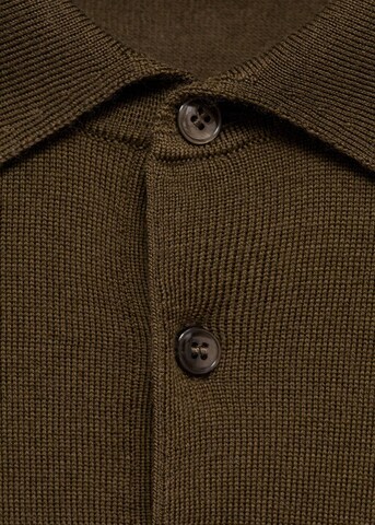 MANGO MAN Poloshirt 'Willys' in Braun