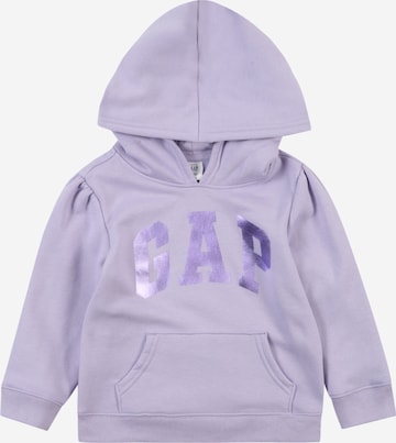 Sweat-shirt GAP en violet : devant