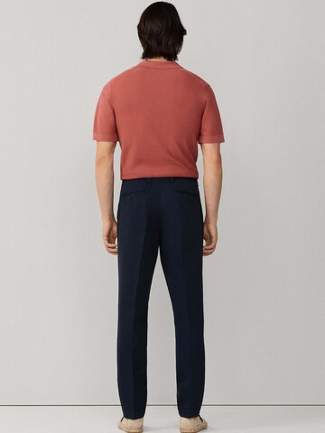 Coupe slim Pantalon chino Hackett London en bleu