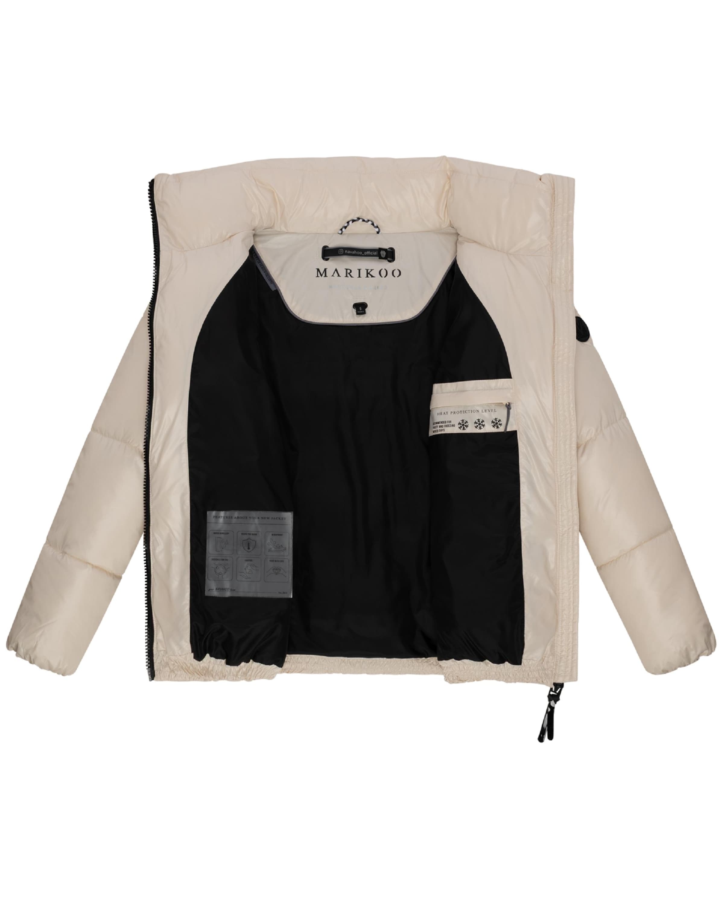 MARIKOO Jacke 'Hazalee 16' in Beige