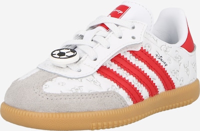19 dydžio Sportbačiai 'SAMBA OG' iš ADIDAS ORIGINALS, spalva – šviesiai pilka / raudona / balta, Prekių apžvalga