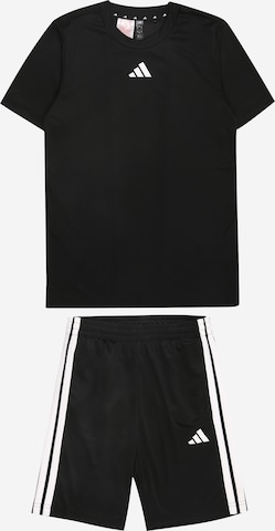 ADIDAS SPORTSWEAR Treenipuku 'Train Essentials' värissä musta: etupuoli