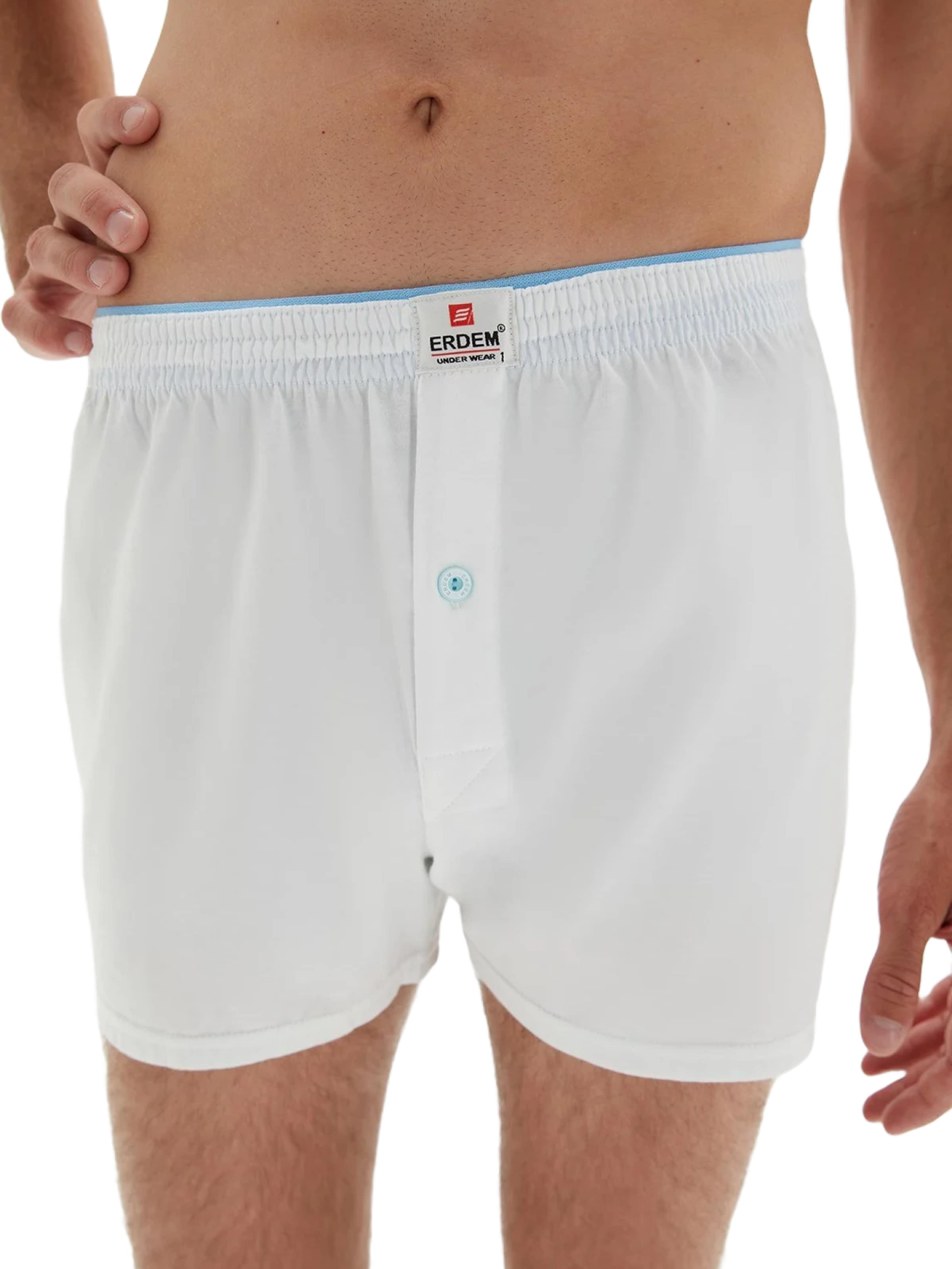 Erdem Boxershorts in Wit: voorkant