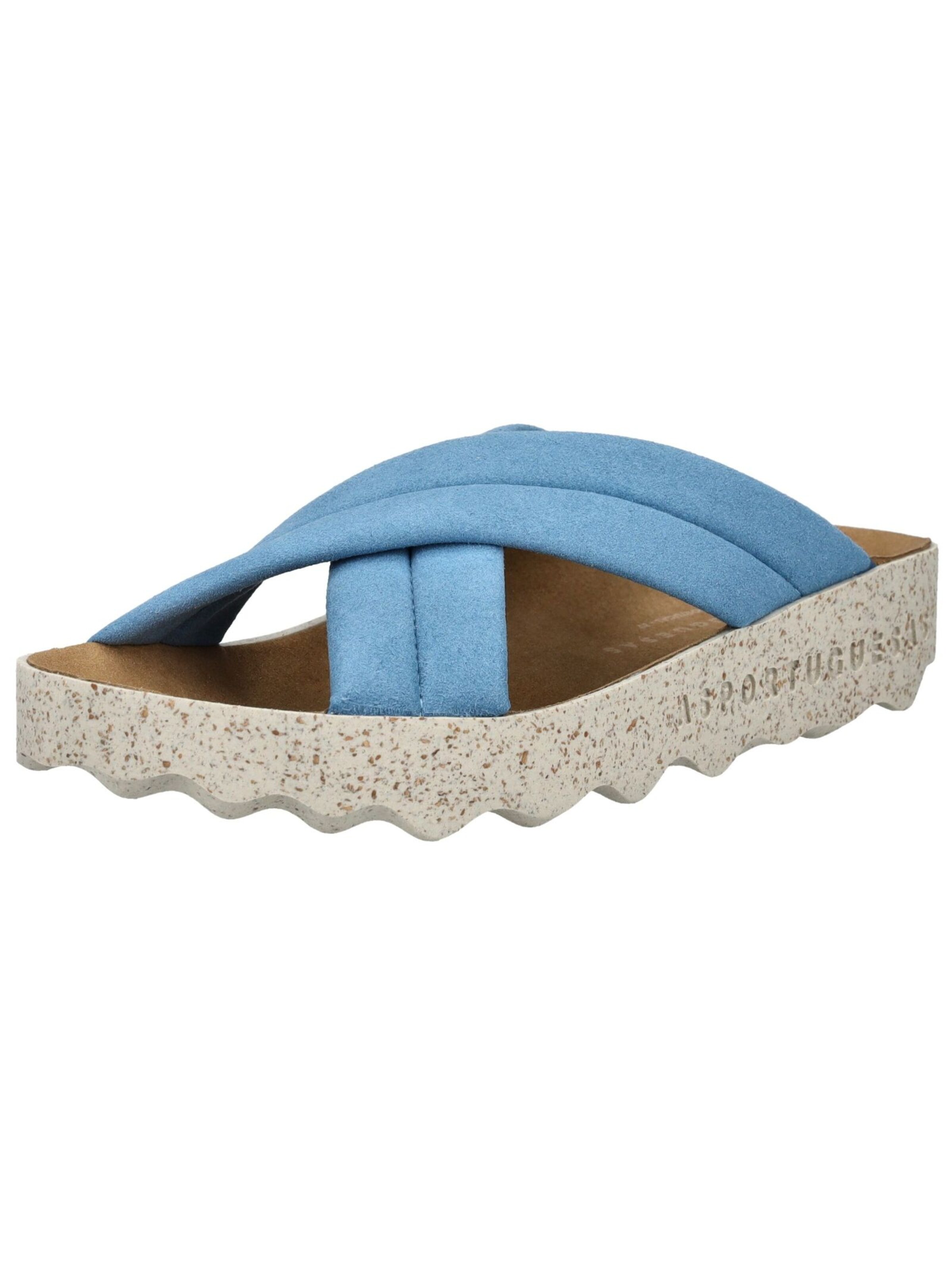 Mule Asportuguesas en bleu : devant