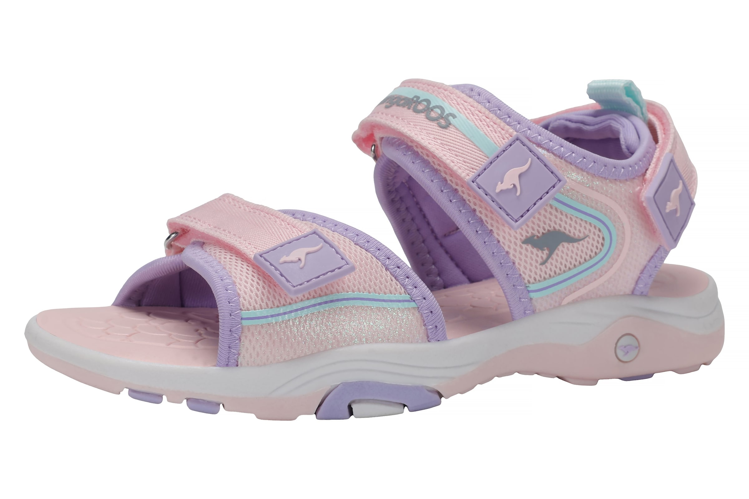 KangaROOS Sandale in Pink: Vorderseite