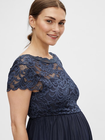 MAMALICIOUS Kleid 'Mivana' in Blau