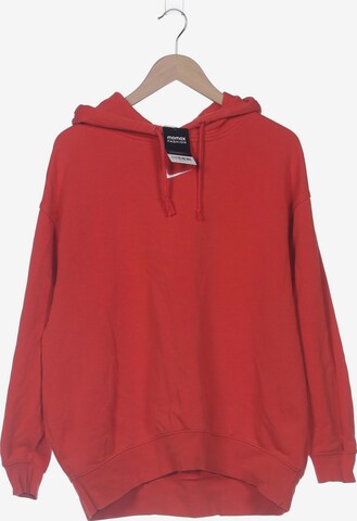 NIKE Sweatshirt & Zip-Up Hoodie in M in Red: front