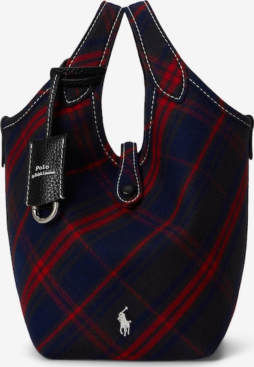 One Size dydžio Rankinė iš Polo Ralph Lauren, spalva – tamsiai mėlyna / raudona / tamsiai raudona / juoda, Prekių apžvalga
