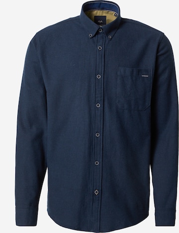 Chemise Lindbergh en bleu : devant