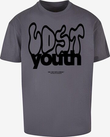 Lost Youth Shirt in Grey: front