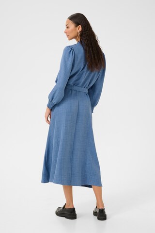 Kaffe Blousejurk 'Ellen' in Blauw