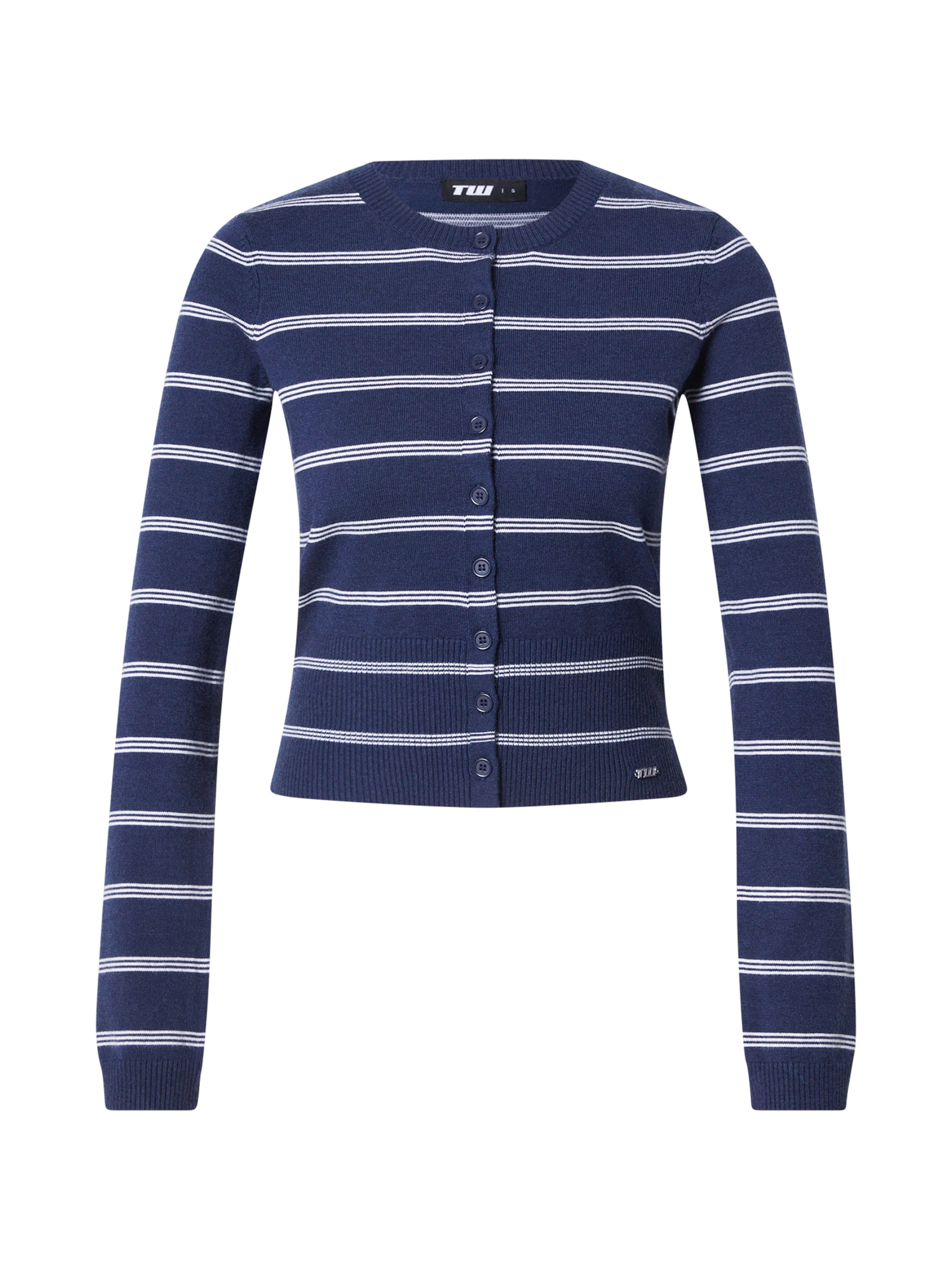 Tally Weijl Pletena jopa | modra barva: sprednja stran