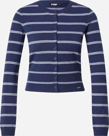 Tally Weijl Pletena jopa | modra barva: sprednja stran