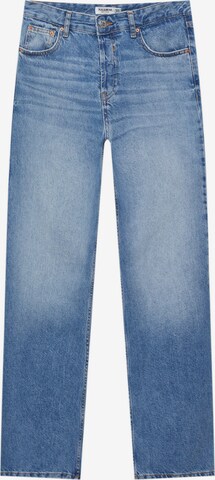 Pull&Bear Regular Jeans in Blue: front