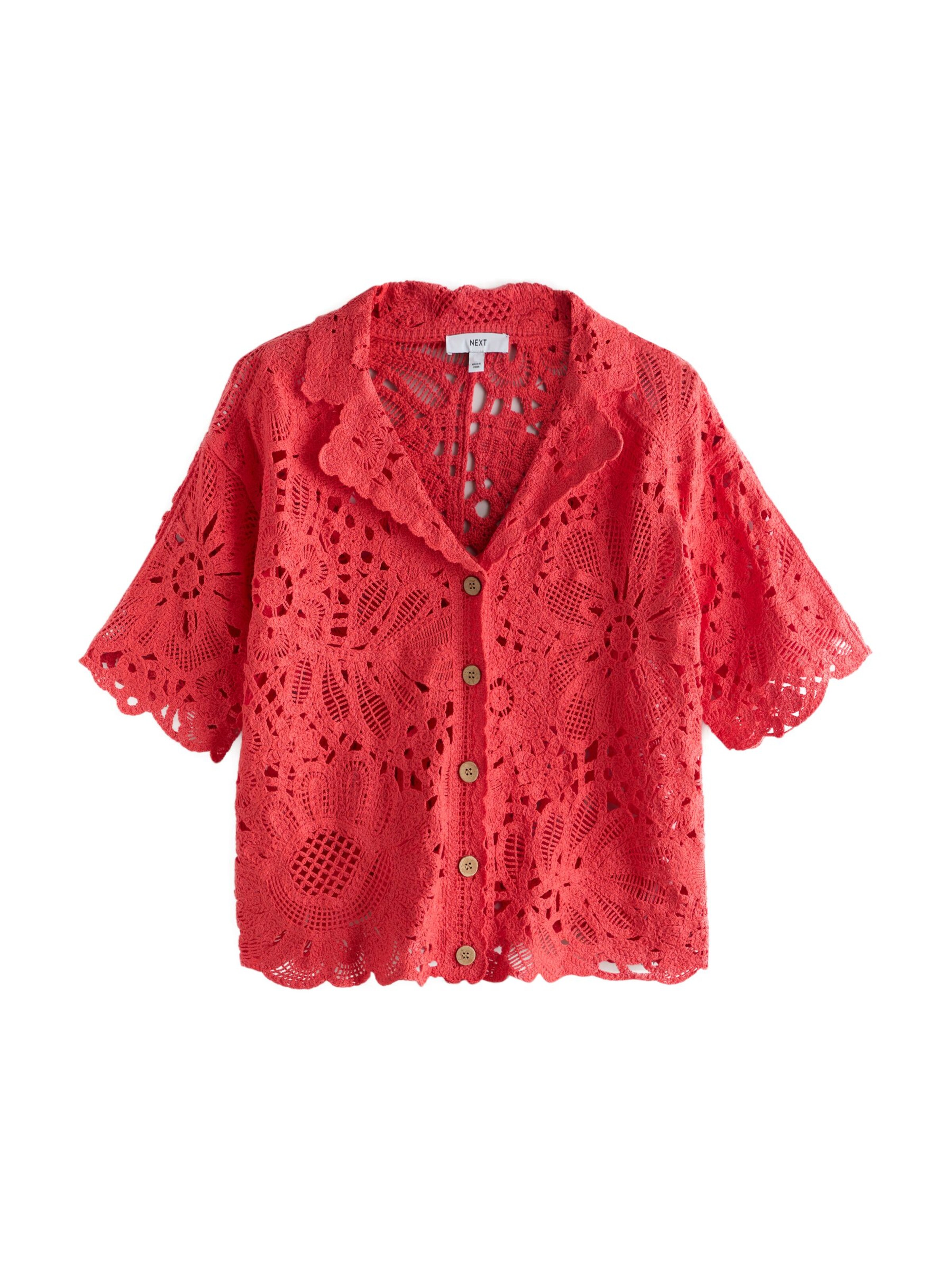 Next Blouse in Rood: voorkant