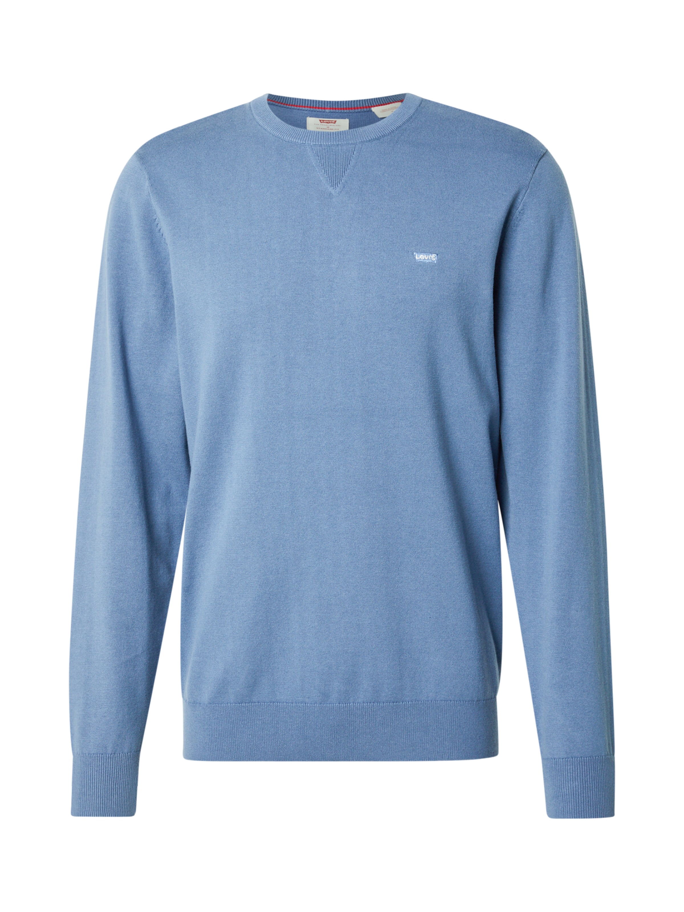 LEVI'S ® Sveter 'Lightweight Housemark Sweater' - Modrá: predná strana