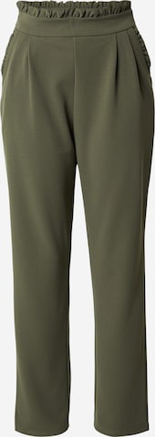 Pantaloni con pieghe 'Jeromina' di ABOUT YOU in verde: frontale