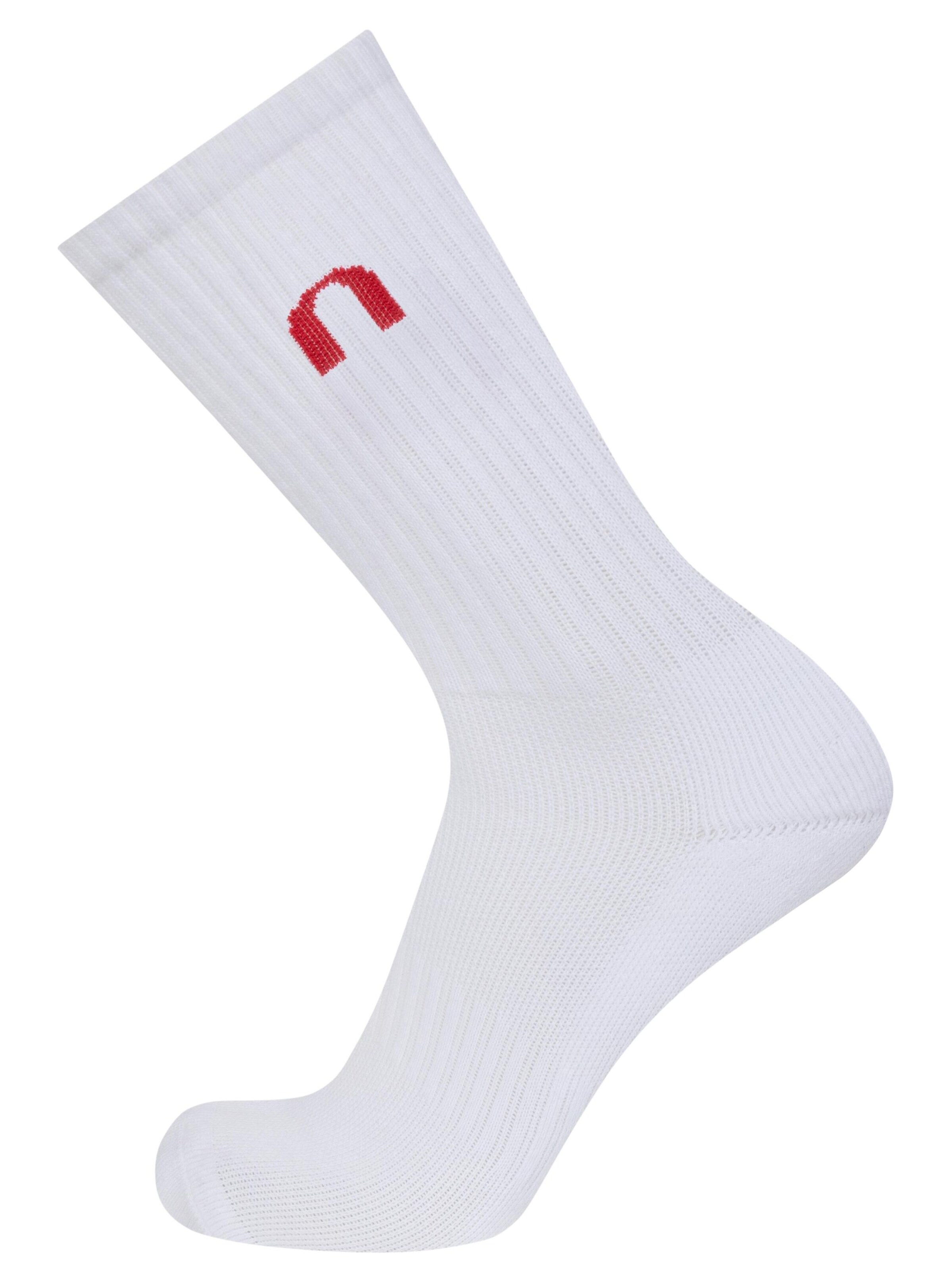 Chaussettes de sport normani en blanc