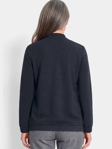 Goldner Jacke in Blau