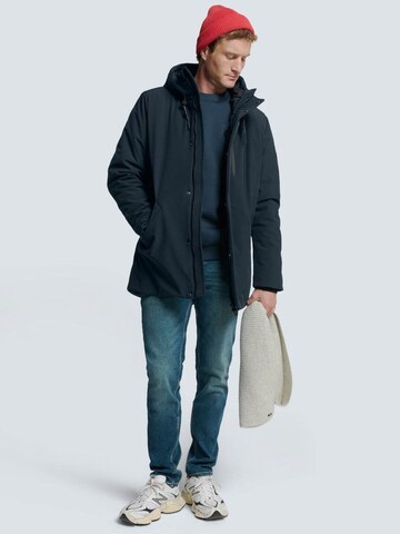 No Excess Winterjas in Blauw