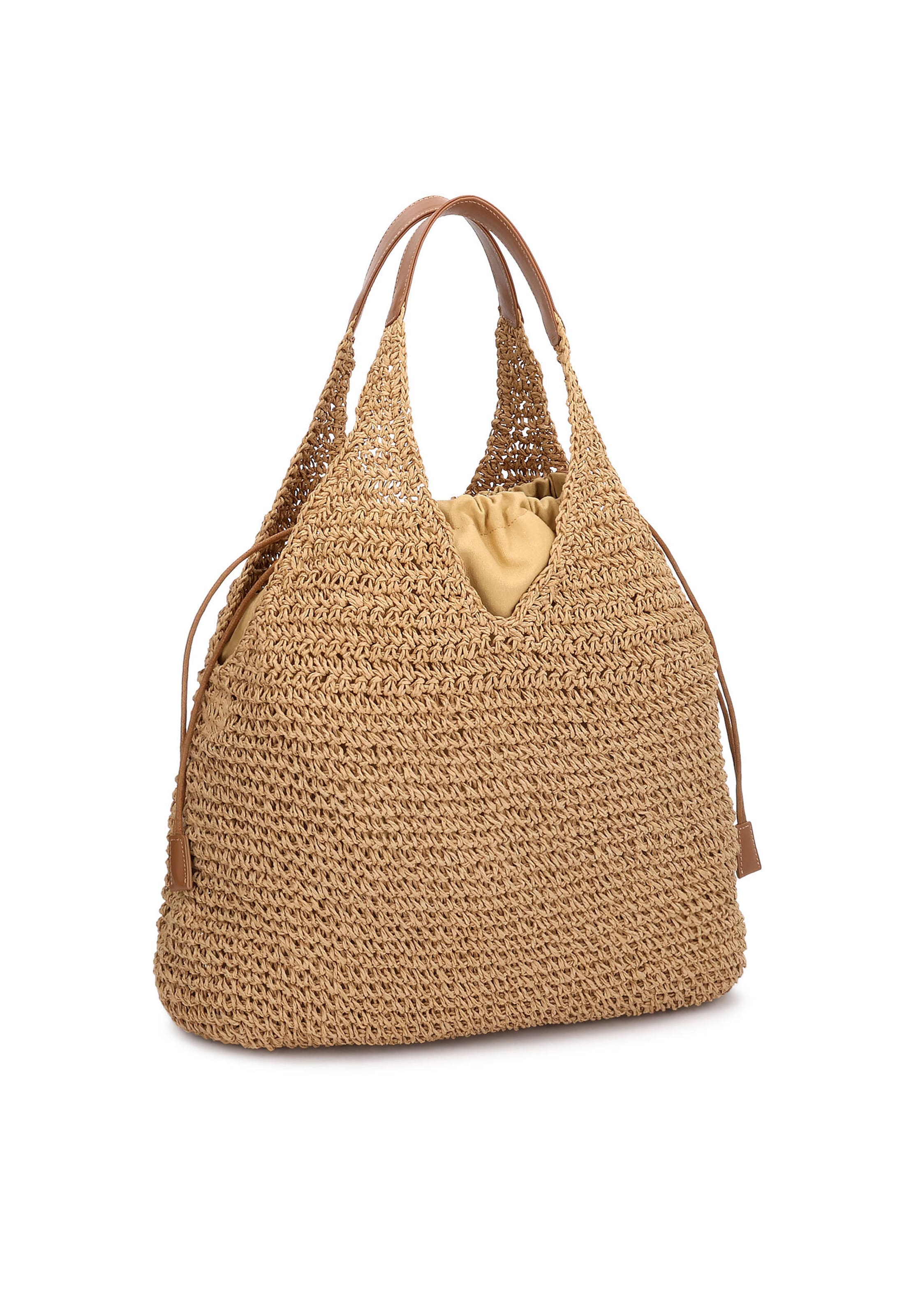 Kazar Handbag in Beige