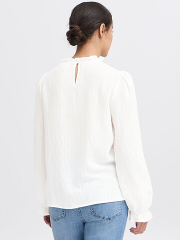 Chemisier ' IXSASSY ' ICHI en blanc
