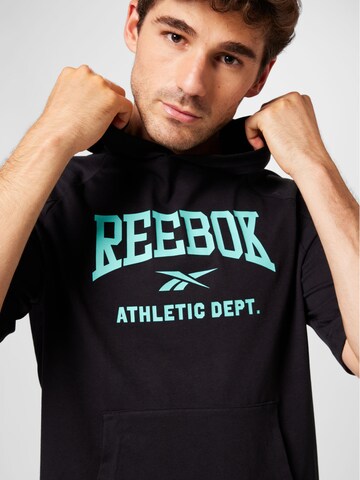 Reebok Sportsweatshirt in Schwarz