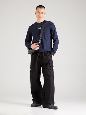 EA7 Emporio Armani Sweatshirt in Blue