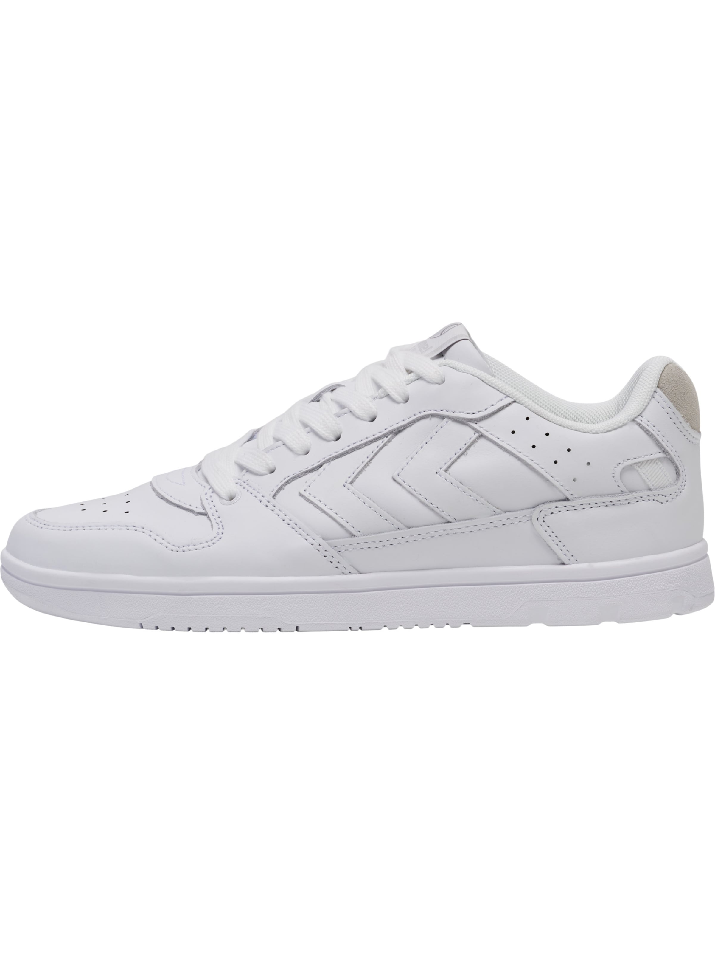 Hummel Sneaker 'Power Play' in Weiß: Vorderseite