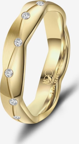 MARRYA Ring 'MARRYA TI-28 Ehering aus Titan' in Gold: Vorderseite